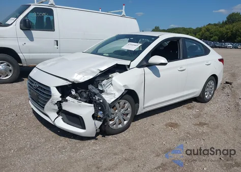 2020 Hyundai Accent Se из США, поврежденный, VIN 3KPC24A6XLE103780